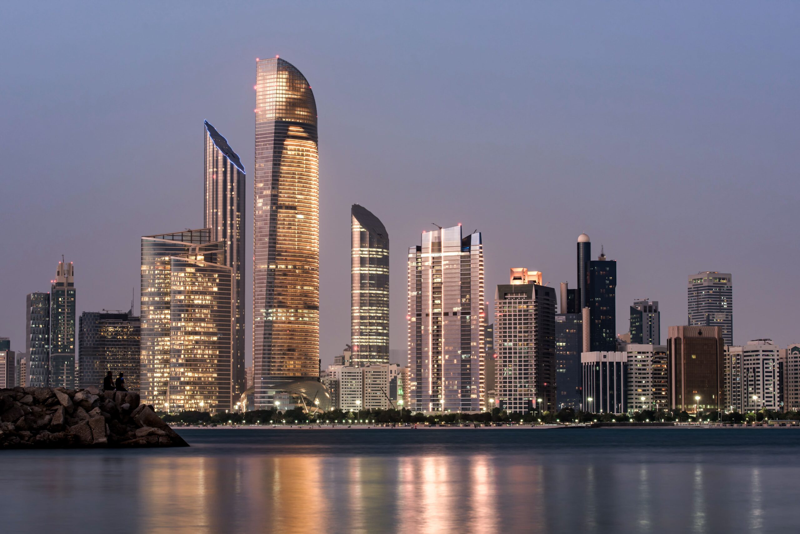 abu-dhabi-seascape-with-skyscrapers (1)